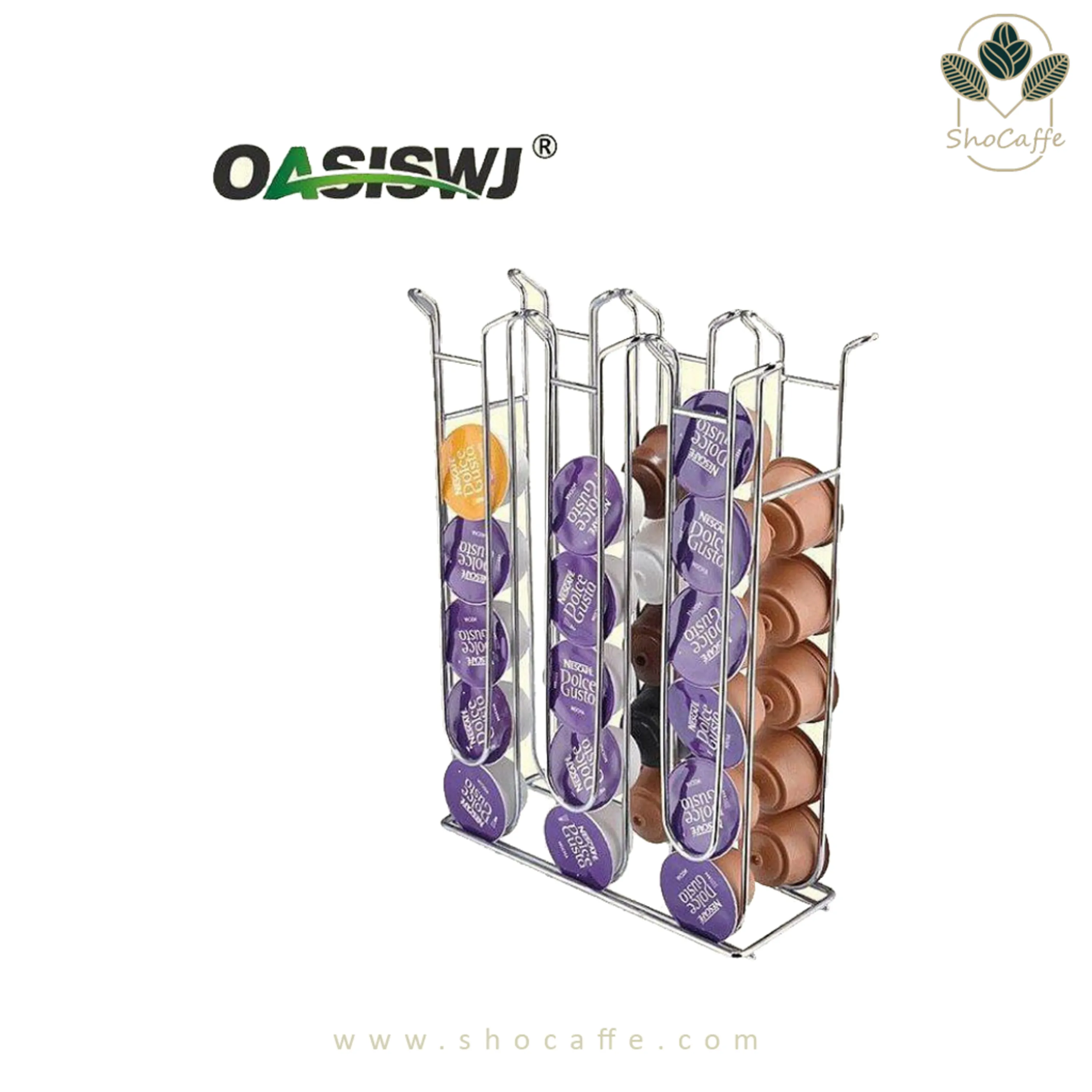 استند کپسول قهوه دولچه گوستو اوسیس دبلیو جی OASISWJ Yz1377-ظرفیت 36 عددی